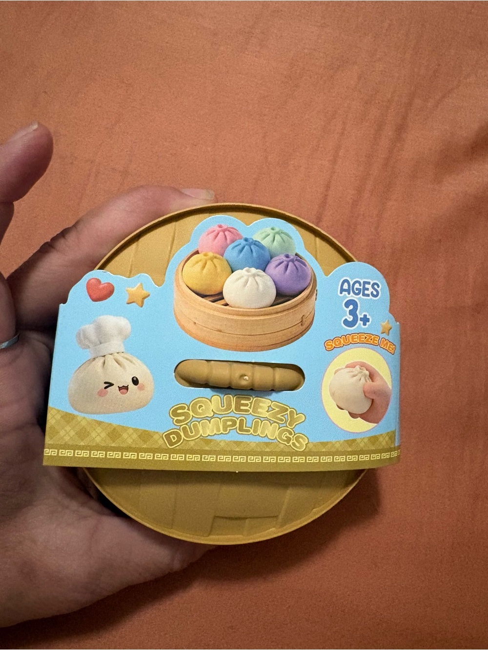 Squeezy Dumplings Plush Toy - Multi-Color
